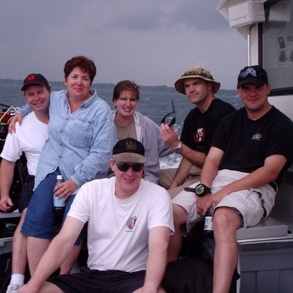 Diver gaining confidence through continuing education